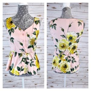 Beautiful Pink Floral Top